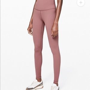 Dusty Rose Lululemon Align Super High Rise